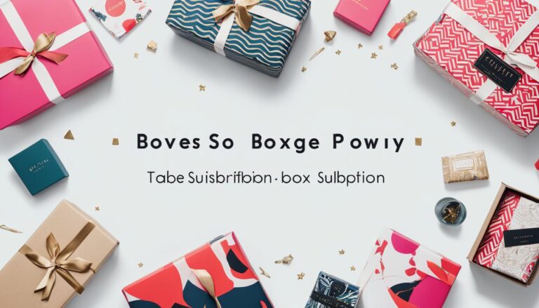 subscription boxes