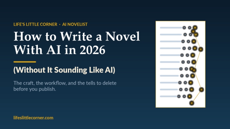 How to Write a Novel With AI in 2026 (Without It Sounding Like AI)