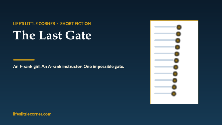 The Last Gate (A Romantasy Short Story)