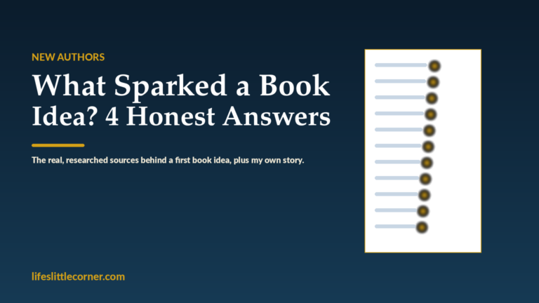 What Sparked a Book Idea? 4 Honest Answers